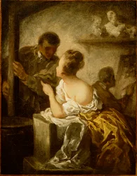 Lo Studio, c.1870
